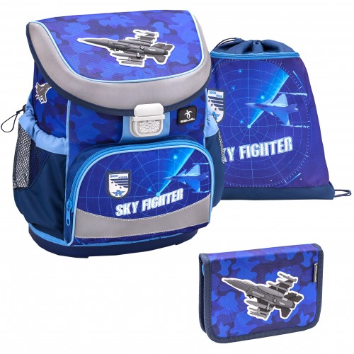 Ранец Belmil Mini-Fit - Sky Fither с наполнением