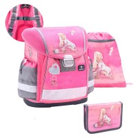 Ранец школьный Belmil Classy 403-13/119 BALLET DARK PINK SET