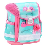 Ранец школьный Belmil Classy 403-13/97 FLAMINGO LOVE SET