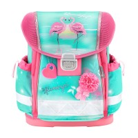 Ранец школьный Belmil Classy 403-13/97 FLAMINGO LOVE SET