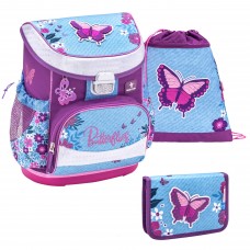Ранец школьный Belmil Mini-Fit 405-33/42 JEANS BUTTERFLY SET