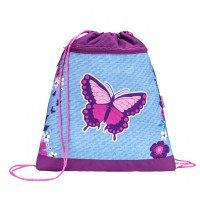 Ранец школьный Belmil Mini-Fit 405-33/42 JEANS BUTTERFLY SET