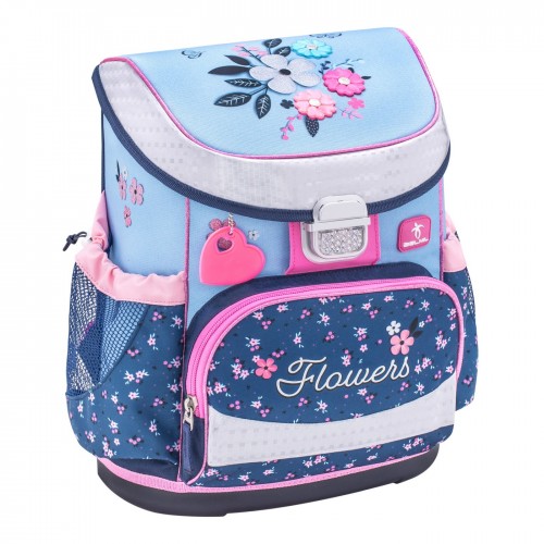 Ранец школьный Belmil Mini-Fit 405-33/44 FLOWER PATCH 2 SET