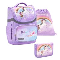 Ранец школьный Belmil Mini 405-71/7 RAINBOW UNICORN SET