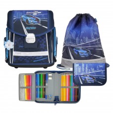 Ранец школьный Magtaller Evo - Racing blue, с наполнением
