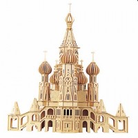 3D деревянный конструктор Мировые памятники архитектуры Церковь