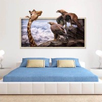 Наклейки на стену Животные Африка 60х90 см Наклейки на стену Животные Африка 60х90 см