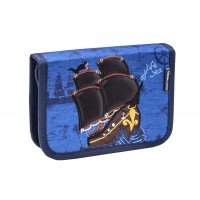 Ранец Belmil Classy - Pirate Ship, Корабль, синий, с наполнением