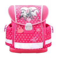 Ранец Belmil Classy - Horse Love, розовый, с наполнением