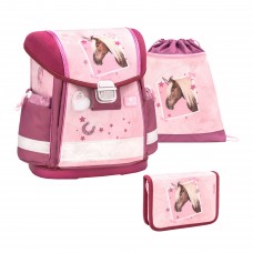 Ранец Belmil Classy - My Sweet Horse, Единорог, розовый, с наполнением
