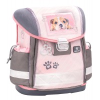 Ранец Belmil Classy - My Sweet Puppy, Щенок, розовый/серый