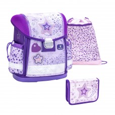 Ранец Belmil Classy - Shining Star Purple, Звезда, фиолетовый, с наполнением