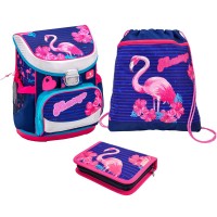 Ранец Belmil Mini-Fit - Flamingo с наполнением