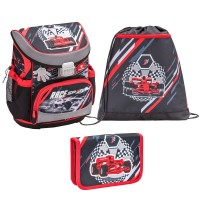 Ранец Belmil Mini-Fit - Racing Sport с наполнением
