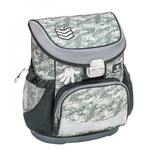 Ранец Belmil Mini-Fit - Camouflage Grey, серый
