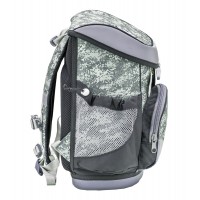 Ранец Belmil Mini-Fit - Camouflage Grey, серый, с наполнением