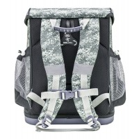 Ранец Belmil Mini-Fit - Camouflage Grey, серый, с наполнением