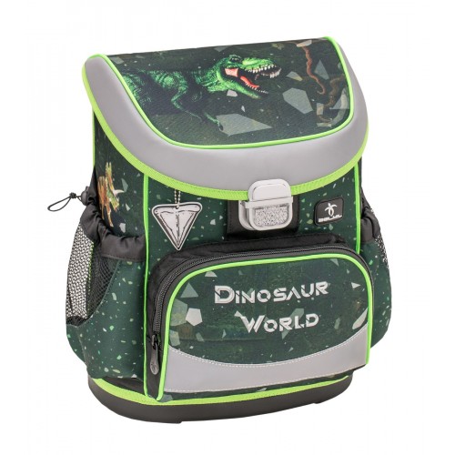 Ранец Belmil Mini-Fit - Dino Attack, Динозавр, зеленый