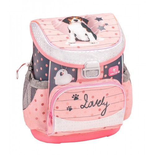 Ранец Belmil Mini-Fit - Lovely Beagle, Щенок, розовый