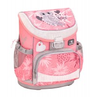 Ранец Belmil Mini-Fit - Owl Silver, Сова, розовый, с наполнением