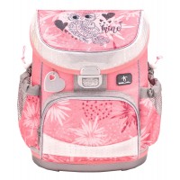 Ранец Belmil Mini-Fit - Owl Silver, Сова, розовый