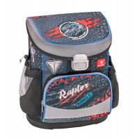 Ранец Belmil Mini-Fit - Raptor, Динозавр, черный, с наполнением