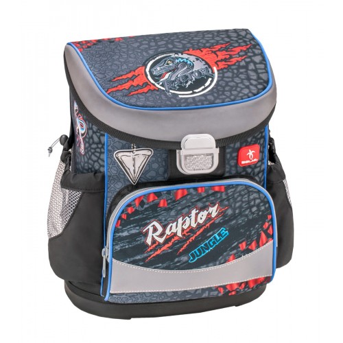 Ранец Belmil Mini-Fit - Raptor, Динозавр, черный