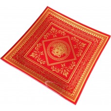 Блюдце Gift-and-Home - Версаль, красное с золотом