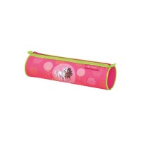 Пенал-косметичка Herlitz Spring Horses, круглый