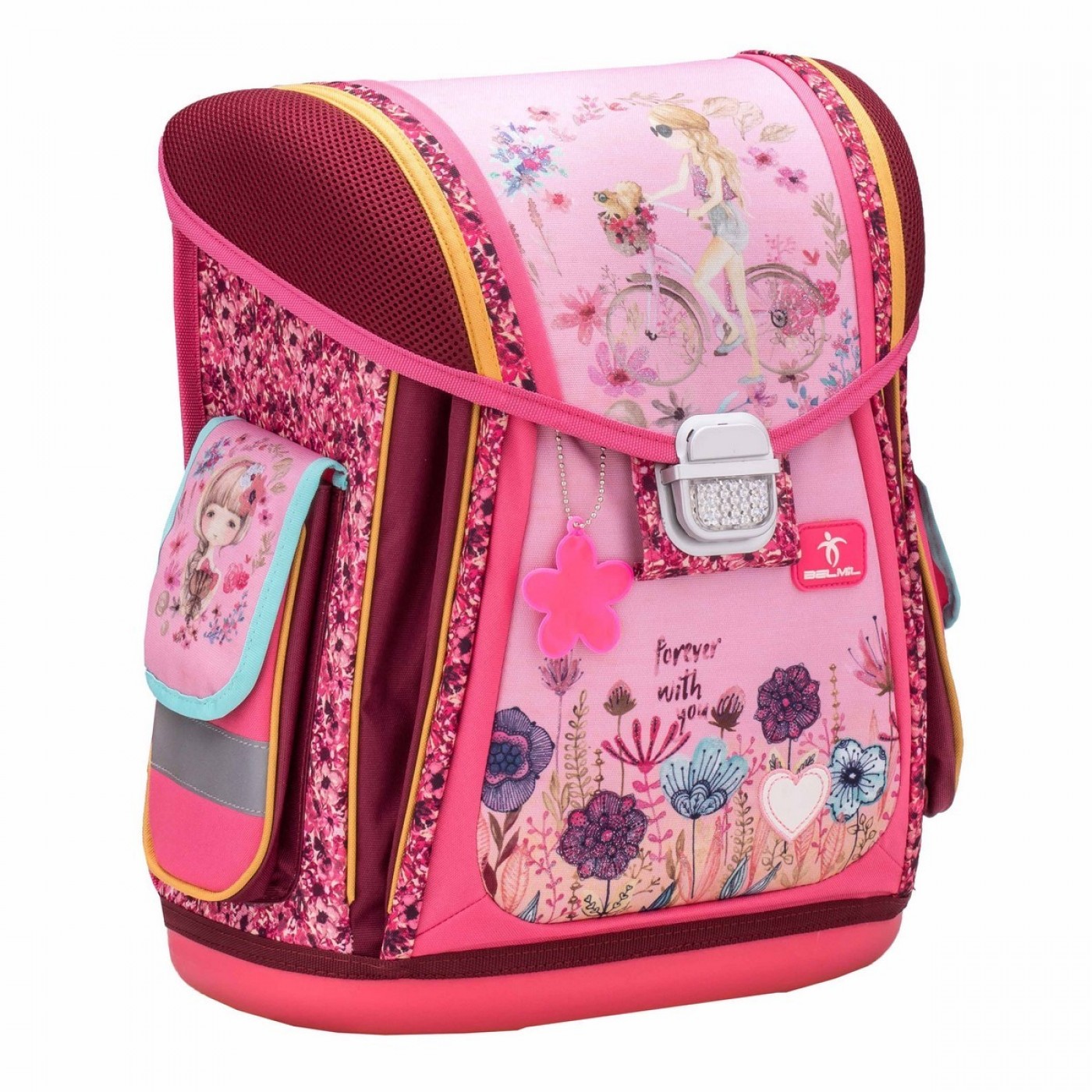 Ранец эрих краузе. Портфель горизонтальный первоклассника девочки. Эрих краузе сумки и рюкзаки. Рюкзак гризли для девочек первоклашек. Ранец для девочки 1 4.