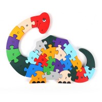 Деревянный пазл Дино Деревянный пазл Дино