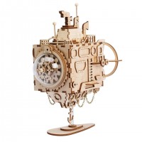 3D деревянный пазл Robotime Музыкальная шкатулка Субмарина