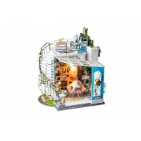 3D деревянный пазл Robotime Миниатюрный дом Лофт