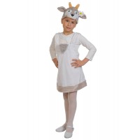 Карнавальный костюм Карнавалофф - Плюш. Козочка, размер 92-122см Карнавальный костюм Карнавалофф - Плюш. Козочка, размер 92-122см