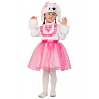 Карнавальный костюм Карнавалофф - Пуделиха Софи, размер 98-128 см Карнавальный костюм Карнавалофф - Пуделиха Софи, размер 98-128 см